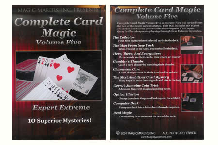 DVD Complete Card Magic Vol.5 (Expert Extreme)