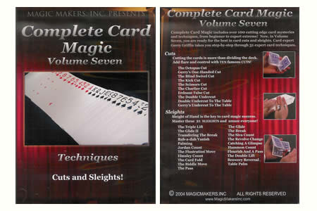 DVD Complete Card Magic Vol.7 (Techniques More)