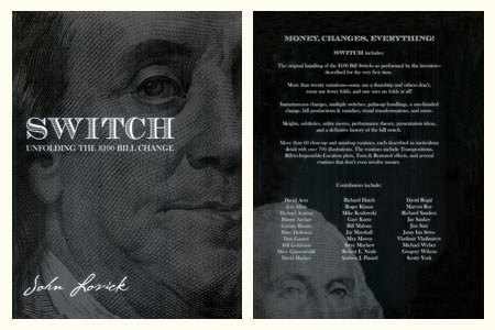 Switch unfolding the $100 Bill Change