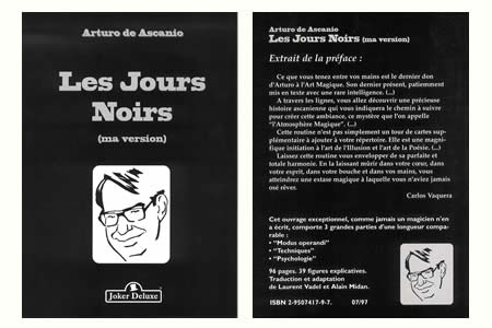 Livre Les Jours Noirs