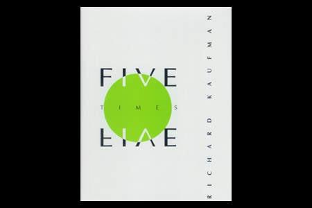 LIBRO Five Times Five (Richard Kaufman)