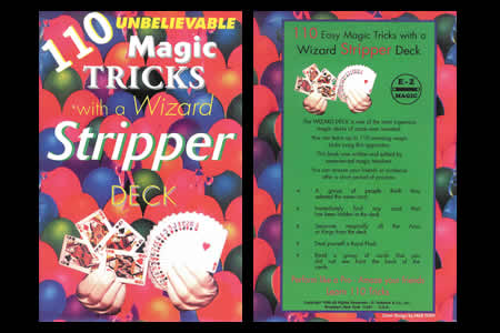 LIBRO 101 Magic Tricks with a Stripper Deck