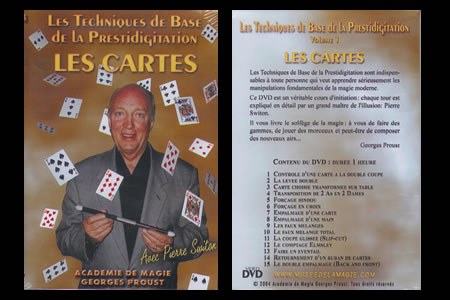 DVD Bases de la prestidigitation : les cartes