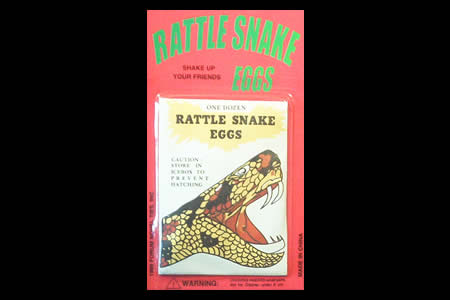 Oeufs de serpent à sonnette
