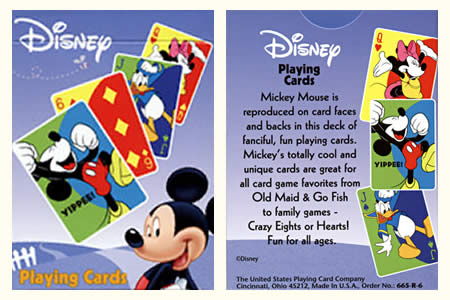 BICYCLE deck - Mickey