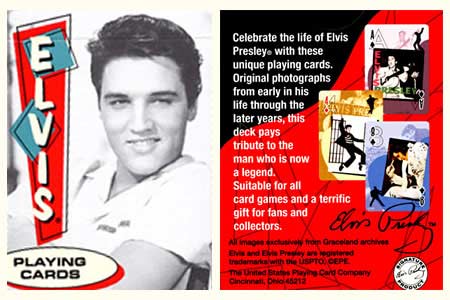Elvis BICYCLE Deck (color)