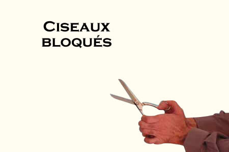 Tijeras mágicas bloqueadas