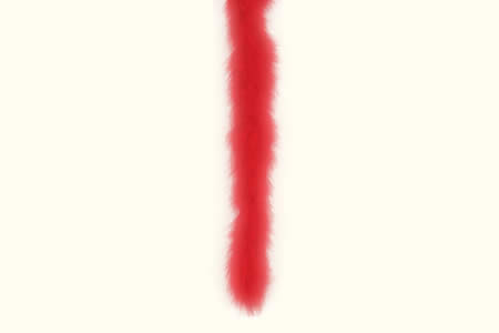 Marabou feather Boa - Red