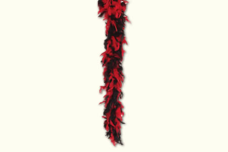 Boa bicolore (rouge et noir)