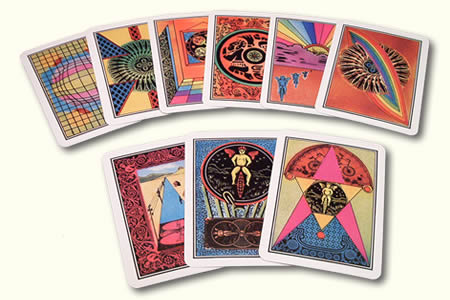 Arc-en-ciel Cartas que cambian de color