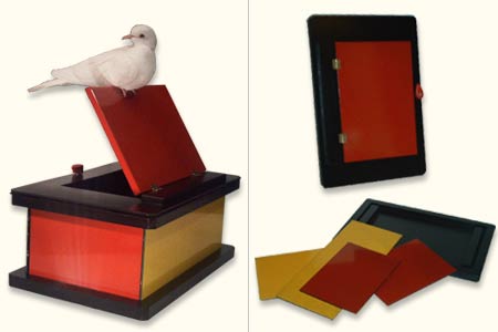 Caja de desaparición desmontable