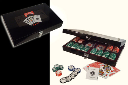 Maleta 300 fichas de poker BICYCLE Masters Poker S