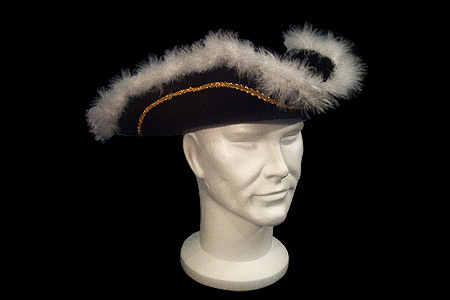 Pirate hat with pelt