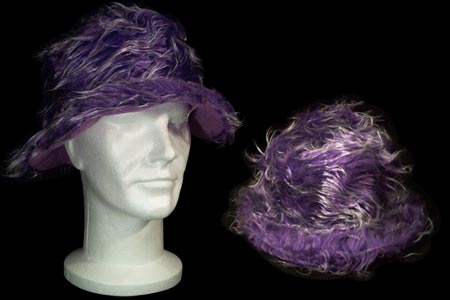 Hairy Puple hat