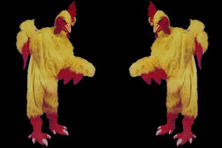 Costume de poulet
