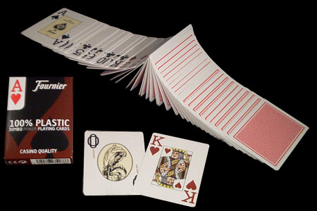 FOURNIER 100% Plastic Jumbo Deck
