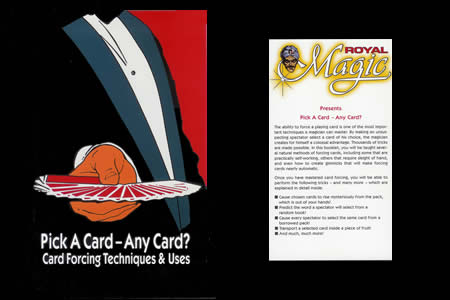 ''Pick A Card - Any Card?'' Card Forcing Technique