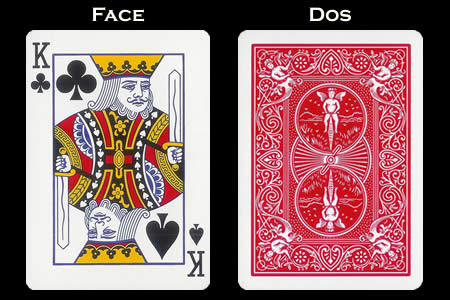 Carte Bicycle double index Roi noir en pique