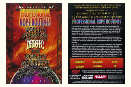 DVD The Secrets of Professional rope routine