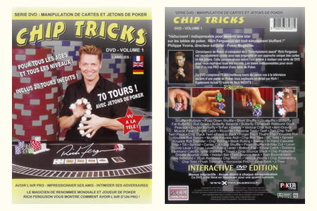 DVD Manipulation des jetons de poker (Vol.1)